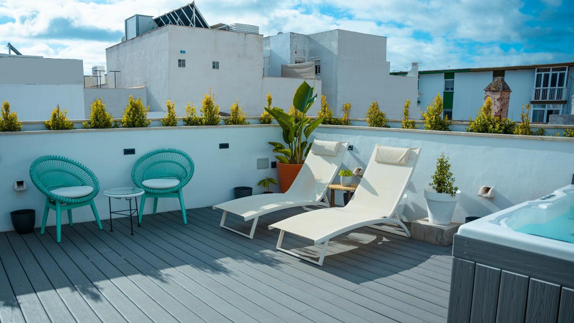 Aparthotel Luz De Gades - Suites Spa Gym - Adults Only Cádiz Exterior photo